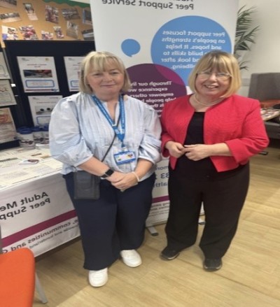 Gateshead Adult Mental Health Peer Support service attending a community event page thumbnail image