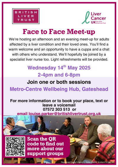 Gateshead Talking Therapies Supporting British Liver Trust page thumbnail image